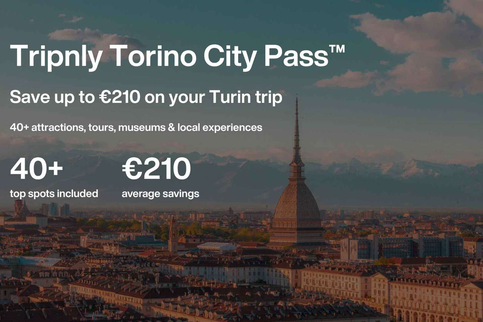 Torino: City Pass con oltre 40 attrazioni ed esperienze