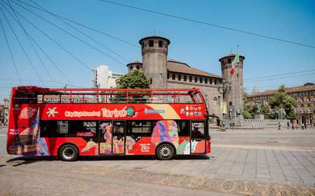 Turin: Hop-on Hop-off Bus Tour with 24 or 48-Hour Ticket