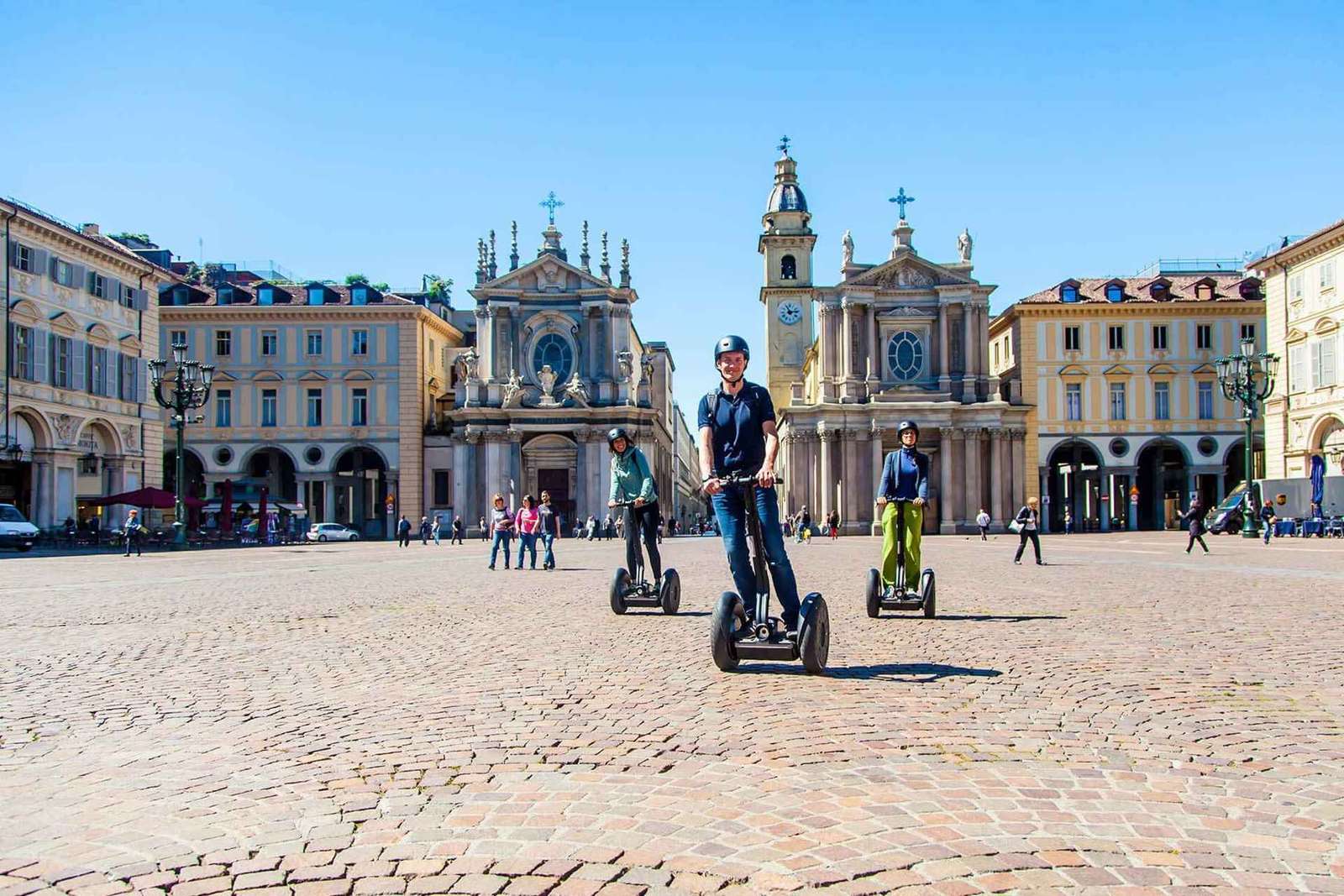 Tour in segway a Torino con guida: centro e Valentino