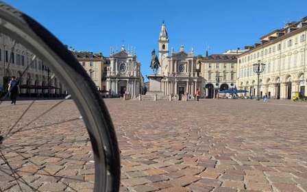 Tour in bici di Torino per la prima visita, max 6 persone