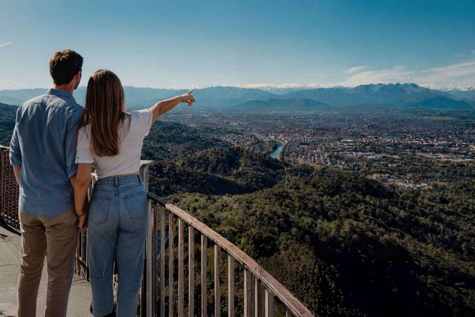 Salita alla cupola della Basilica di Superga e panorama