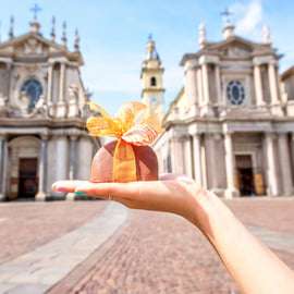 Torino: Tour privato della città a piedi con degustazione di cioccolateria