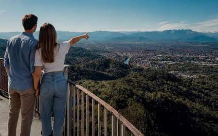 Salita alla cupola della Basilica di Superga e panorama