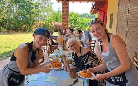 Corso di pasta fresca con degustazione di vini a Villarbasse