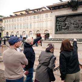 Torino történelmi belvárosa: séta engedéllyel rendelkező idegenvezetővel