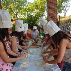 Pasta Class with Wine Tasting near Turin, Villarbasse Winery