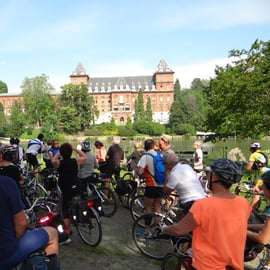 Fietstour Turijn met gids: parken, pleinen, rivieren