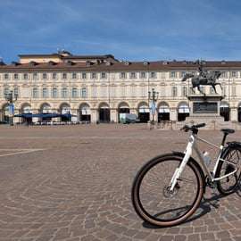 Tour in bici di Torino per la prima visita, max 6 persone