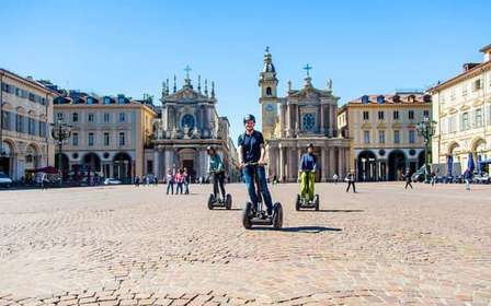 Tour in segway a Torino con guida: centro e Valentino