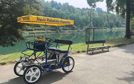 Torino: Parco del Valentino Tour in Risciò