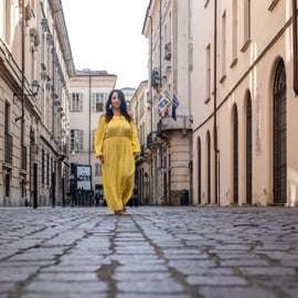 Servizio fotografico a Torino: ritratti tra i portici