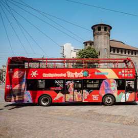 Bus hop-on hop-off a Torino: tre linee, 24 o 48 ore