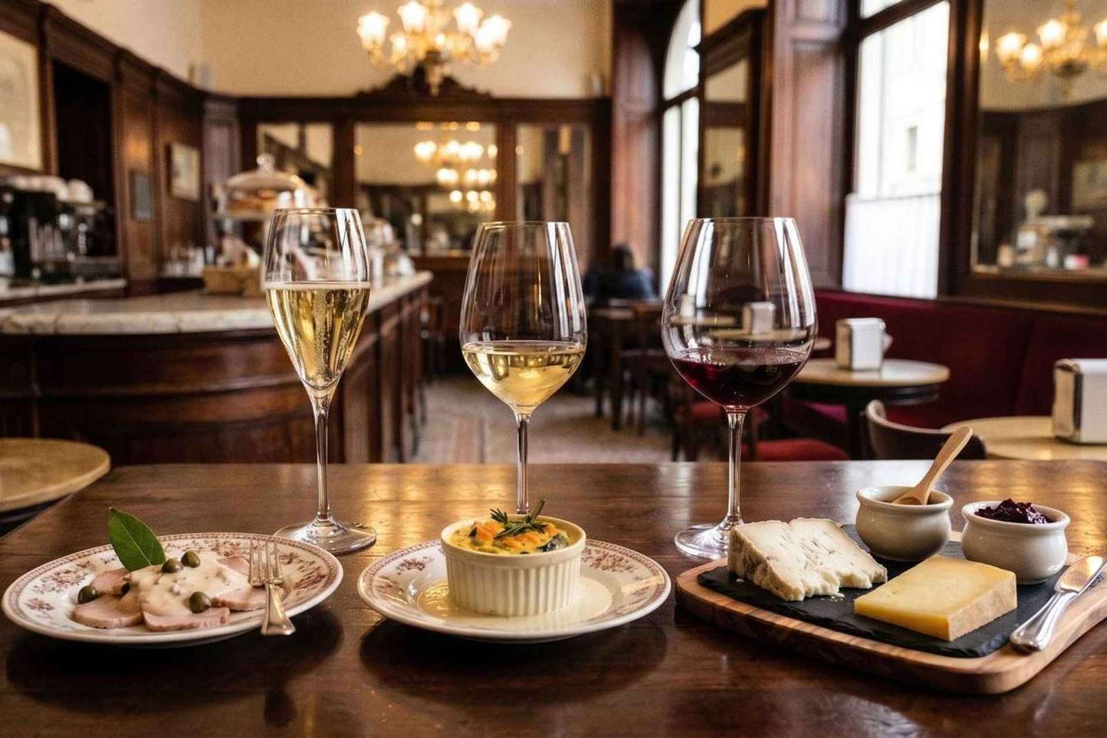 Torino: degustazione di vini piemontesi in un caffè storico