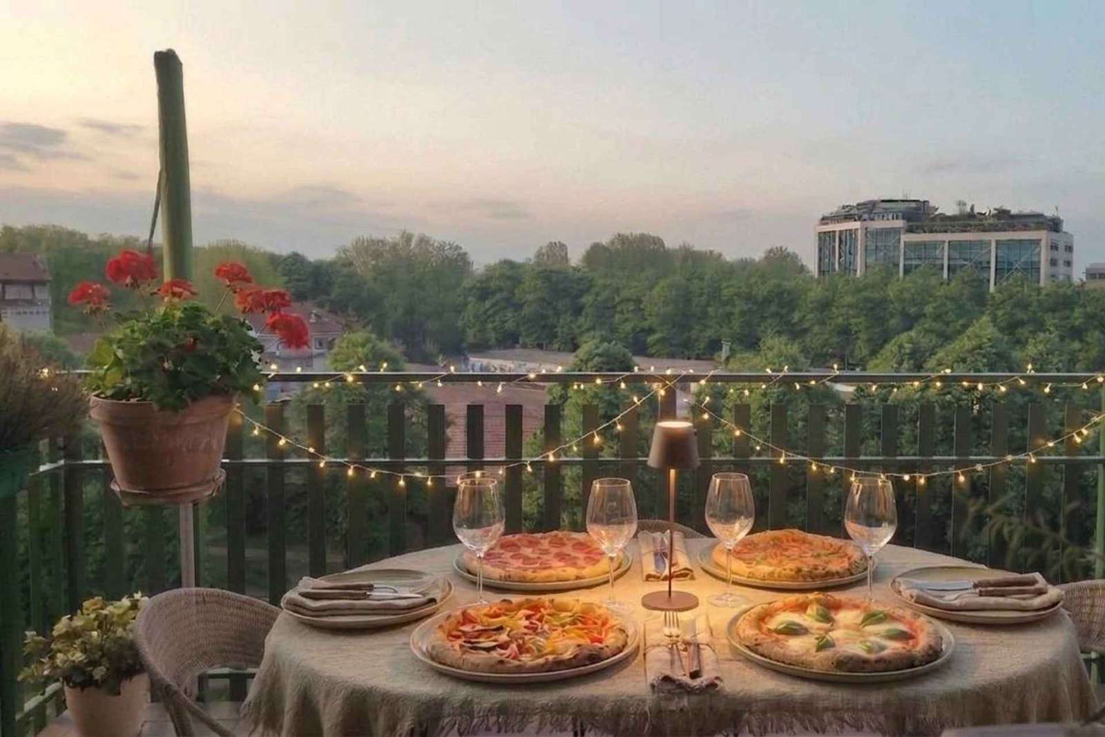 Corso di pizza e tiramisù a Torino con forno a legna