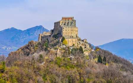 From Turin: Half-Day Medieval Sacra di San Michele Tour