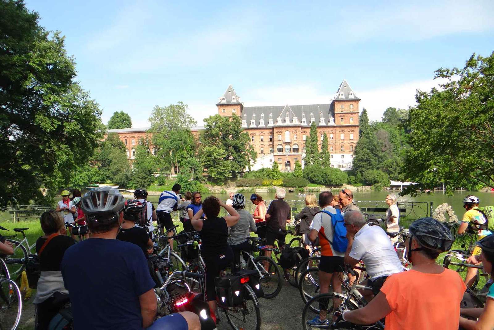 Fietstour Turijn met gids: parken, pleinen, rivieren