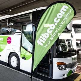 Aeroporto de Turim: Traslado de ônibus de/para Turim