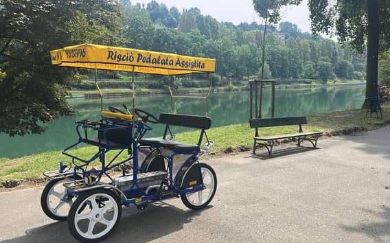 Torinó: riksatúra a Parco del Valentinón