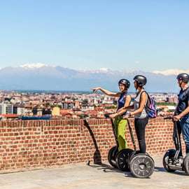 Tour in segway a Torino con guida: centro e Valentino